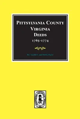 Pittsylvania County, Virginia Acte 1765-1774 - Pittsylvania County, Virginia Deeds 1765-1774