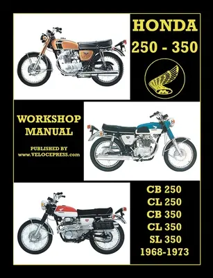 Manual de atelier Honda Cb250, Cl250, Cb350, Cl350 & SL 350 1968-1973 - Honda Cb250, Cl250, Cb350, Cl350 & SL 350 1968 to 1973 Workshop Manual