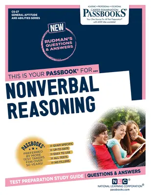 Raționament nonverbal (CS-27): Ghid de studiu Passbooks - Nonverbal Reasoning (CS-27): Passbooks Study Guide