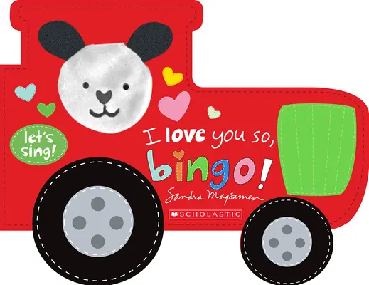 Te iubesc atât de mult, Bingo! (o carte de bord Let's Sing) - I Love You So, Bingo! (a Let's Sing Board Book)