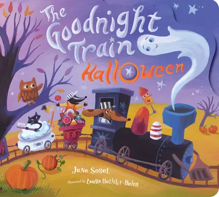 Goodnight Train Halloween Board Book: O carte de Halloween pentru copii - Goodnight Train Halloween Board Book: A Halloween Book for Kids