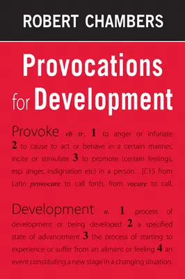 Provocări pentru dezvoltare - Provocations for Development
