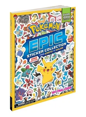 Pokmon Epic Sticker Collection 2nd Edition: De la Kanto la Galar - Pokmon Epic Sticker Collection 2nd Edition: From Kanto to Galar