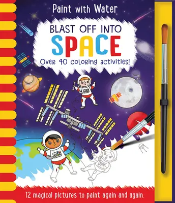 Blast Off Into - Space, Carte de activități fără mizerie - Blast Off Into - Space, Mess Free Activity Book
