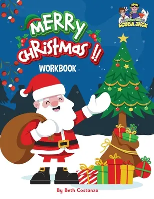 Caiet de activități de Crăciun pentru copii 2-6 - Christmas Activity Workbook for Kids 2-6