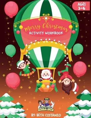 Carte de activități de Crăciun pentru copii - Christmas Activity Workbook for Kids