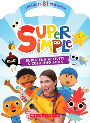 Carte de activități și de colorat super distractivă (Cărți de activități super simple) - Super Fun Activity and Coloring Book (Super Simple Activity Books)