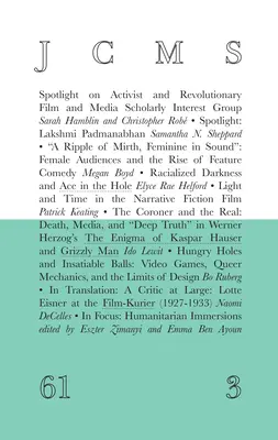 Journal of Cinema and Media Studies, vol. 61, nr. 3 - Journal of Cinema and Media Studies, Vol. 61, No. 3