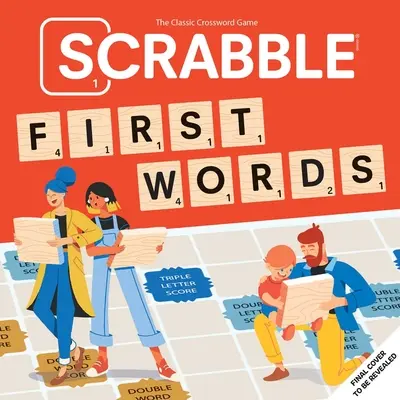 Scrabble: Primele cuvinte: (Cărți interactive pentru copii de 0+ ani, primele cuvinte cărți de bord pentru copii, cărți de bord educaționale pentru copii) - Scrabble: First Words: (Interactive Books for Kids Ages 0+, First Words Board Books for Kids, Educational Board Books for Kids)