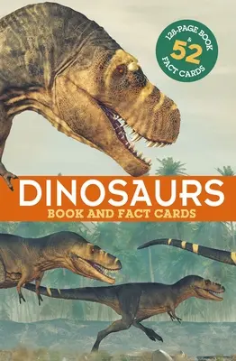 Dinozauri: Carte și fișe informative: Carte de 128 de pagini și 52 de cartonașe informative - Dinosaurs: Book and Fact Cards: 128-Page Book & 52 Fact Cards