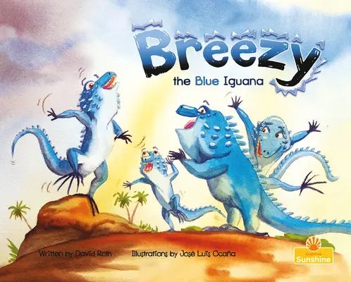 Breezy Iguana Albastră - Breezy the Blue Iguana