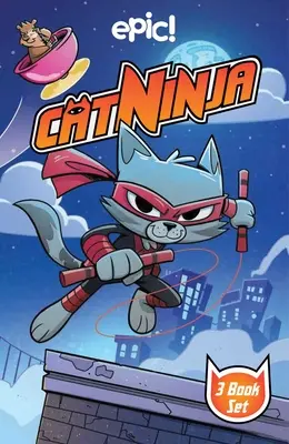 Cat Ninja Box Set: Cărțile 1-3 - Cat Ninja Box Set: Books 1-3