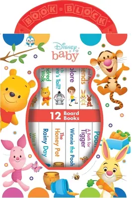 Disney Baby: 12 cărți de carton: 12 cărți de carton - Disney Baby: 12 Board Books: 12 Board Books