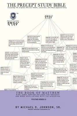 Cartea lui Matei: Biblia de studiu Precept - The Book of Matthew: The Precept Study Bible