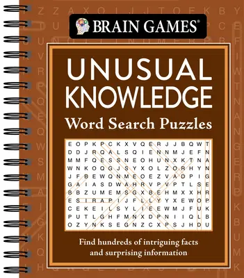 Jocuri pentru creier - Puzzle-uri de căutare a cuvintelor cu cunoștințe neobișnuite - Brain Games - Unusual Knowledge Word Search Puzzles