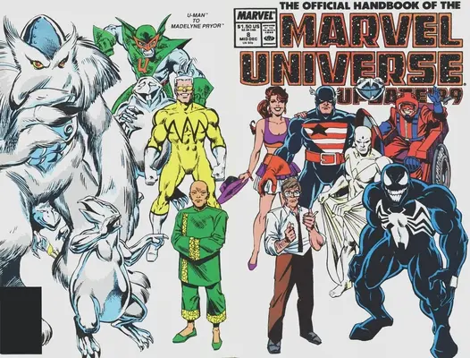 Manualul oficial al Universului Marvel: Actualizare '89 Omnibus - Official Handbook of the Marvel Universe: Update '89 Omnibus