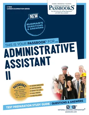 Asistent administrativ II (C-1849): Ghid de studiu pentru carnete - Administrative Assistant II (C-1849): Passbooks Study Guide