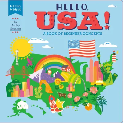 Hello, Usa!: O carte de concepte pentru începători - Hello, Usa!: A Book of Beginner Concepts