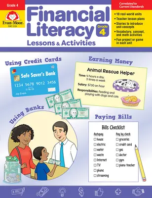 Lecții și activități de cultură financiară, clasa a 4-a - Resurse pentru profesori - Financial Literacy Lessons and Activities, Grade 4 - Teacher Resource