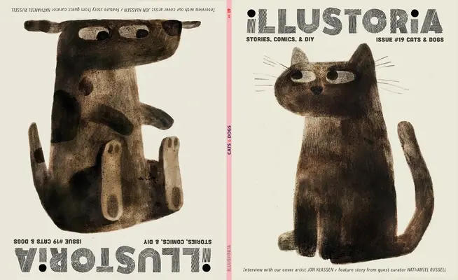 Illustoria: Pisici și câini: Ediția #19: Povești, benzi desenate, Diy, pentru copii creativi și adulții lor - Illustoria: Cats & Dogs: Issue #19: Stories, Comics, Diy, for Creative Kids and Their Grownups