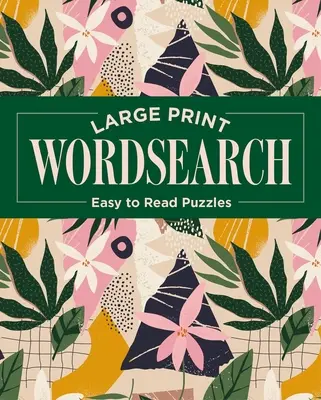 Căutarea cuvintelor cu caractere mari: Puzzle-uri ușor de citit - Large Print Wordsearch: Easy to Read Puzzles