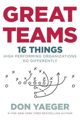 Echipe grozave: 16 lucruri pe care organizațiile cu performanțe înalte le fac diferit - Great Teams: 16 Things High Performing Organizations Do Differently