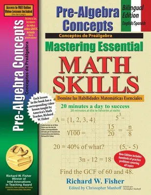 Concepte de pre-algebră: Bilingual Edition - English/Spanish: Mastering Essential Math Skills - Pre-Algebra Concepts: Bilingual Edition - English/Spanish: Mastering Essential Math Skills