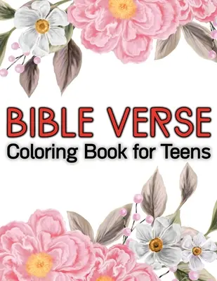 Carte de colorat cu versete biblice pentru adolescenți - Bible verse coloring book for teens