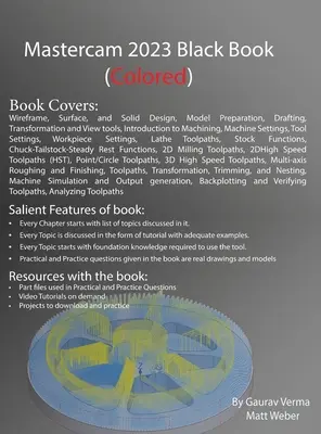 Mastercam 2023 Black Book: Ediția a 3-a - Mastercam 2023 Black Book: 3rd Edition