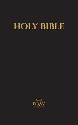 NRSV Ediție actualizată a Bibliei de pew cu apocrife (copertă tare, neagră) - NRSV Updated Edition Pew Bible with Apocrypha (Hardcover, Black)