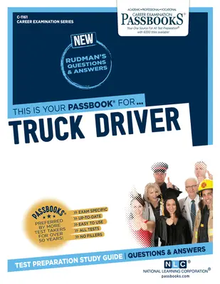 Șofer de camion (C-1161): Ghid de studiu Passbooks Volumul 1161 - Truck Driver (C-1161): Passbooks Study Guidevolume 1161