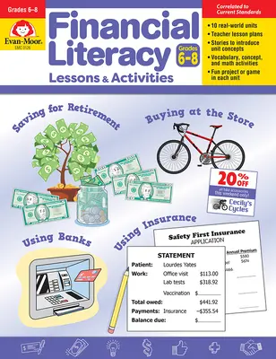Lecții și activități de cultură financiară, clasele 6-8 - Resurse pentru profesori - Financial Literacy Lessons and Activities, Grades 6-8 - Teacher Resource
