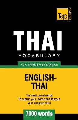 Vocabular thailandez pentru vorbitorii de engleză - 7000 de cuvinte - Thai vocabulary for English speakers - 7000 words