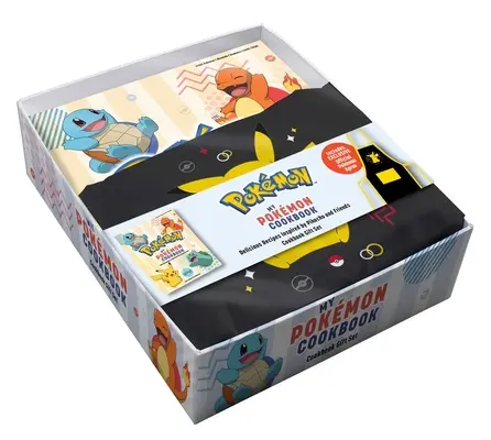 Set cadou cu cartea mea de bucate Pokmon [șorț]: Rețete delicioase inspirate de Pikachu și prietenii săi - My Pokmon Cookbook Gift Set [Apron]: Delicious Recipes Inspired by Pikachu and Friends