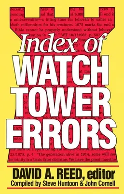 Indexul erorilor Watchtower 1879-1989 - Index of Watchtower Errors 1879 to 1989