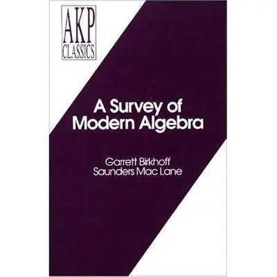 O analiză a algebrei moderne - A Survey of Modern Algebra