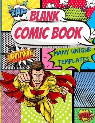 Blank Comic Book Multe șabloane unice - Blank Comic Book Many Unique templates