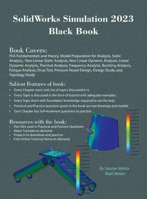 SolidWorks Simulation 2023 Carte neagră - SolidWorks Simulation 2023 Black Book