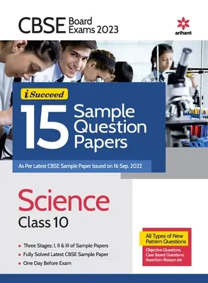 CBSE BOARD Exam 2023 - I-Succeed 15 Modele de întrebări Știință Clasa 10 - CBSE BOARD Exam 2023 - I-Succeed 15 Sample Question Papers Science Class 10