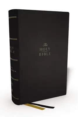 Kjv, Center-Column Reference Bible with Apocrypha, Hardcover, 73,000 Cross-References, Red Letter, Comfort Print: Versiunea King James - Kjv, Center-Column Reference Bible with Apocrypha, Hardcover, 73,000 Cross-References, Red Letter, Comfort Print: King James Version