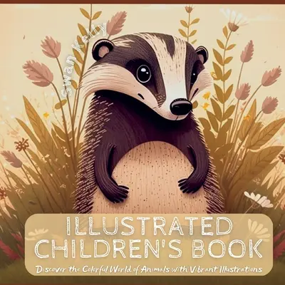 Carte ilustrată pentru copii: Descoperă lumea colorată a animalelor cu ilustrații vibrante - Illustrated Children's Book: Discover the Colorful World of Animals With Vibrant Illustrations