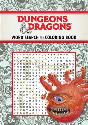 Dungeons & Dragons căutare de cuvinte și colorare - Dungeons & Dragons Word Search and Coloring