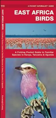 Păsări din Africa de Est: Un ghid de buzunar pliabil pentru speciile familiare din Kenya, Tanzania și Uganda - East Africa Birds: A Folding Pocket Guide to Familiar Species in Kenya, Tanzania & Uganda