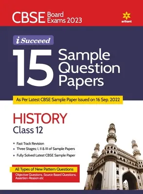 CBSE Board Exam 2023 I-Succeed 15 Sample Question Papers ISTORIE Clasa a 12-a - CBSE Board Exam 2023 I-Succeed 15 Sample Question Papers HISTORY Class 12th