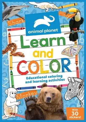 Animal Planet: Învață și colorează - Animal Planet: Learn and Color