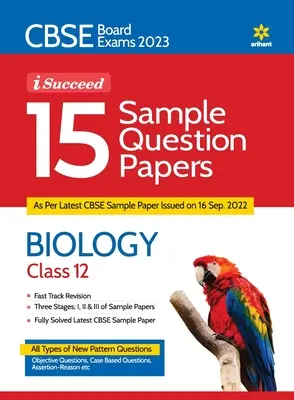 CBSE Board Exam 2023 I-Succeed 15 Sample Question Papers - BIOLOGIE Clasa a 12-a - CBSE Board Exam 2023 I-Succeed 15 Sample Question Papers - BIOLOGY Class 12th