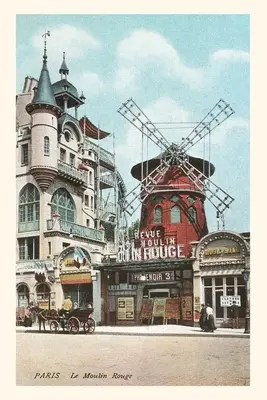 Jurnal de epocă Moulin Rouge - Vintage Journal Moulin Rouge