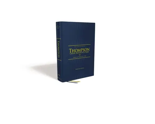 Niv, Thompson Chain-Reference Bible, Copertă cartonată, Marină, Literă roșie, Tipărire confortabilă - Niv, Thompson Chain-Reference Bible, Hardcover, Navy, Red Letter, Comfort Print