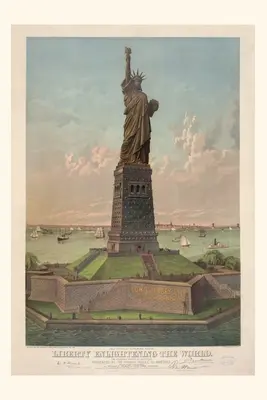 Jurnal de epocă Liberty Enlightening the World, New York Harbor - Vintage Journal Liberty Enlightening the World, New York Harbor
