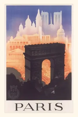 Jurnal de epocă Arcul de Triumf - Vintage Journal Arc de Triomphe